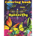 Coloring book BUTTERFLY, Dragonfly, Flowers for Kids and Adults: All ages with Mandala Design, Creative Haven, Relax and Relieve, Stress Color In Draw