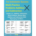For Scholastic Success: Math Practice Problems Addition and Subtraction - Grades 1-3, Addition, Subtraction, Word Problems, Money, Basic Addit