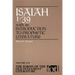 Forms of Old Testament Literature: Isaiah 1-39 with an Introduction to Prophetic Literat