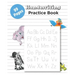 Handwriting Practice Book: 99 Pages English Handwriting Practice Book Writing Paper for letters with Lines Cursive Handwriting Paper Three lines