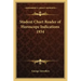 Student Chart Reader of Horoscope Indications 1934