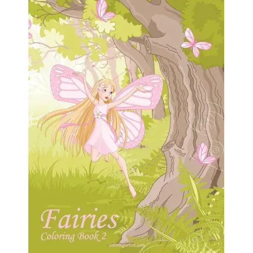 Fairies Coloring Book 2