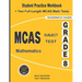 MCAS Subject Test Mathematics Grade 8: Student Practice Workbook + Two Full-Length MCAS Math Tests