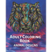 Adult Coloring Book ANIMAL DESIGNS: Stress Relieving Designs Animals, Mandalas. Extra-Thick High-Quality Perforated Pages- adult coloring book