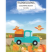 Thanksgiving Coloring Book For Kids: Cute Animals Activity Coloring Children Book, Pumpkin Car Thanksgiving Day Gift For Kids Pre Schoolers.