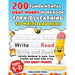 200 Fundamental Sight Words Workbook for Kids Learning to Write and Read