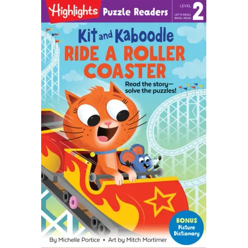 Kit and Kaboodle Ride a Roller Coaster
