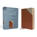 Niv, Thinline Bible, Leathersoft, Brown, Red Letter, Comfort Print
