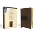 Niv, Premium Gift Bible, Leathersoft, Brown, Red Letter Edition, Comfort Print