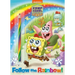 Follow the Rainbow! (Kamp Koral: Spongebob's Under Years): Activity Book with Multi-Colored Pencil