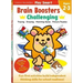 Play Smart Brain Boosters: Challenging - Age 2-3: Pre-K Activity Workbook: Boost Independent Thinking Skills: Tracing, Coloring, Shapes, Cutting, Draw