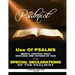 Use of Psalms for Mercy, Justice, Help, Success and Favour of God