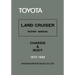 Toyota Land Cruiser Repair Manual - Chassis & Body - 1975-1980