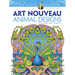 Creative Haven Art Nouveau Animal Designs Coloring Book