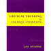 Critical Thinking for College Students