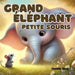 Grand éléphant, petite souris: An English-French Bilingual Rhyming Picture Storybook for Little Readers