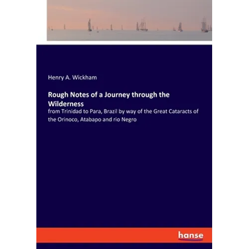 Rough Notes of a Journey through the Wilderness: from Trinidad to Para, Brazil by way of the Great Cataracts of the Orinoco, Atabapo and rio Negro - Paperback