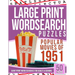 Large Print Wordsearches Puzzles Popular Movies of 1951: Giant Print Word Searches for Adults & Seniors