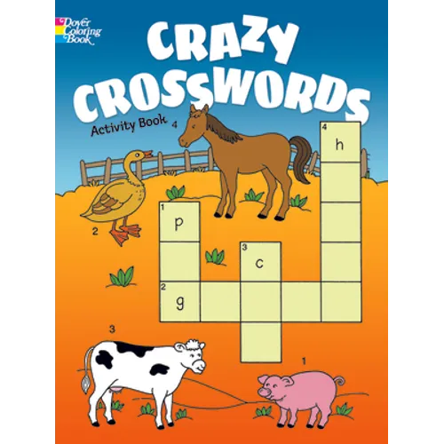 Crazy Crosswords Activity Book