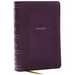 NKJV Compact Paragraph-Style Bible W/ 43,000 Cross References, Purple Leathersoft, Red Letter, Comfort Print: Holy Bible, New King James Version: Holy