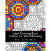 Adult Coloring Book - Patterns for Stress Relieving