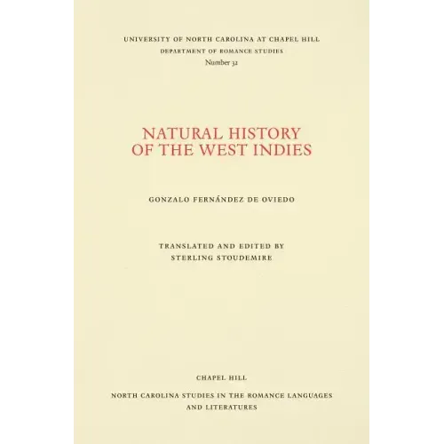 Natural History of the West Indies