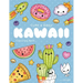 Cute and Easy Kawaii Colouring Book: 30 Fun and Relaxing Kawaii Colouring Pages For All Ages