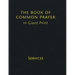 Book Of Common Prayer Large Print, CP800