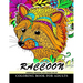 Raccoon Animals Designs For Stress Relief coloring book for adults: Designs for Inspiration & Relaxation, Stress Relieving And Relaxing Patterns