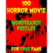 100 Horror Movie Word Search Puzzles for True Fans