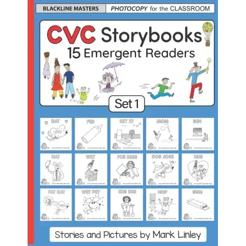CVC Storybooks: SET 1: Teacher Edition