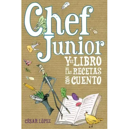 Chef Junior y el libro de las recetas con cuento