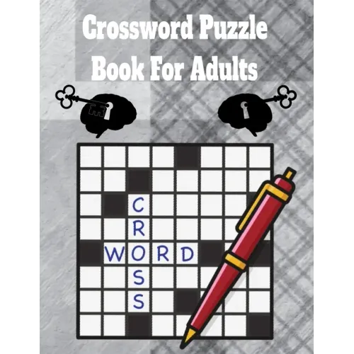 Crossword Puzzle Book For Adults
