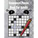 Crossword Puzzle Book For Adults