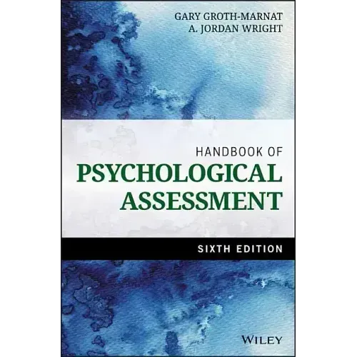 Handbook of Psychological Assessment