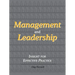 Management and Leadership: Insight for Effective Practice