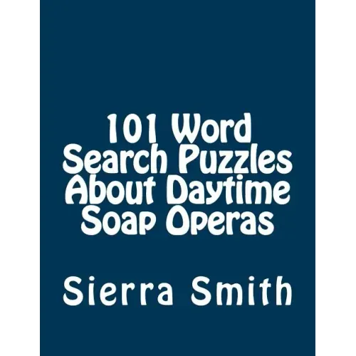101 Word Search Puzzles About Daytime Soap Operas