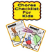 Chores Checklist for Kids: 110 Pages, 13 Months of Weekly Chores Checklists For Kids - Chart Book To Write In For Kids