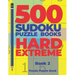 500 Sudoku Puzzle Books Hard Extreme - Book 2: Brain Games Sudoku - Mind Games For Adults - Logic Games Adults