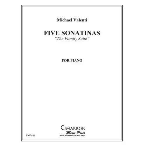 Five Sonatinas for Piano: The Family Suite