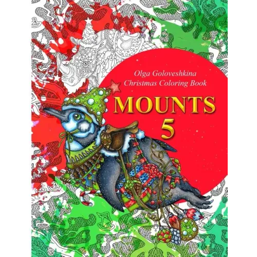 Mounts 5: Christmas Coloring Book