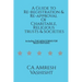 A Guide to Re-registration & Re-approval Of Charitable, Religious Trusts & Societies