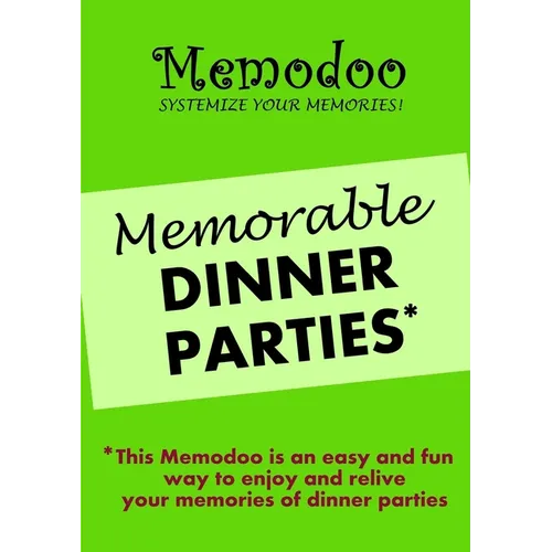 Memodoo Memorable Dinner Parties