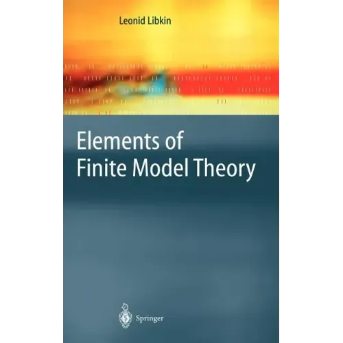 Elements of Finite Model Theory