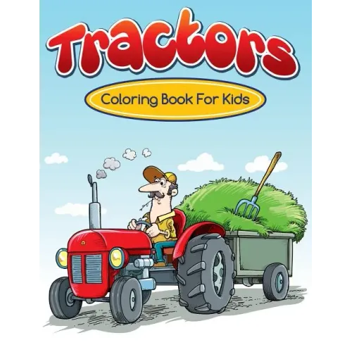Tractors Coloring Books For Kids