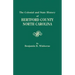 Colonial and State History of Hertford County, North Carolina