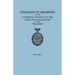 Lineages of Members of the National Society of the Sons and Daughters of the Pilgrims, 1929-1952. in Two Volumes. Volume II