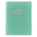 KJV Holy Bible, My Creative Bible, Faux Leather Hardcover - Ribbon Marker, King James Version, Teal W/Elastic Closure