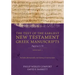 The Text of the Earliest New Testament Greek Manuscripts, Volume 1: Papyri 1-72