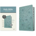 KJV Thinline Reference Bible, Filament Enabled (Leatherlike, Floral Leaf Teal, Indexed, Red Letter)